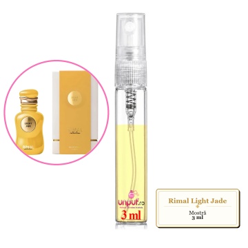 Mostra fiola din Parfumul Rimal Light Jade, decant sticla cu pulverizator - Img 3