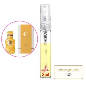 Mostra fiola din Parfumul Rimal Light Jade, decant sticla cu pulverizator - Img 4