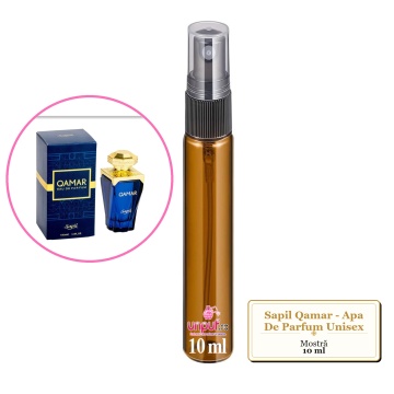 Mostra fiola din Parfumul Sapil Qamar - Apa De Parfum Unisex, decant sticla cu pulverizator