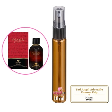 Mostra fiola din Parfumul Tad Angel Adorable Femme Edp, decant sticla cu pulverizator - Img 3