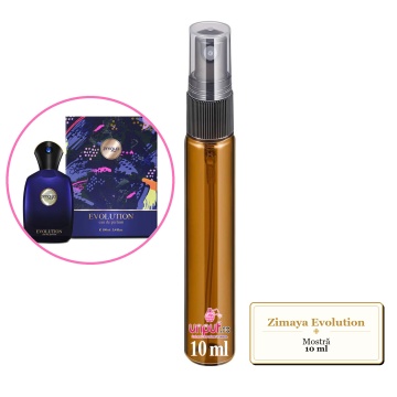 Mostra fiola din Parfumul Zimaya Evolution, decant sticla cu pulverizator - Img 3