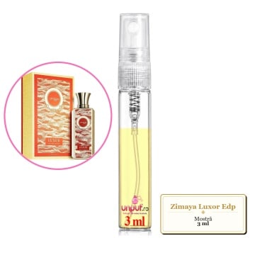 Mostra fiola din Parfumul Zimaya Luxor Edp, decant sticla cu pulverizator - Img 2