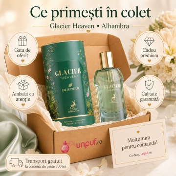 Parfum Alhambra Glacier Heaven 100 ml, parfum arăbesc, edp, Bărbat - Img 4
