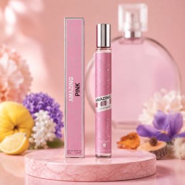 Parfum Amazing Pink 35 ml, Damă, Aromă Floral Fructată Fresh și Feminină, Format Compact, Note de Gutuie, Grapefruit, Zambilă, Iasomie, Mosc, Stânjenel, Cedru de Virginia și Ambră