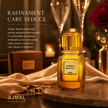 Parfum Arăbesc Ajmal Amber Santal 100 ml, Damă, edp - Img 5