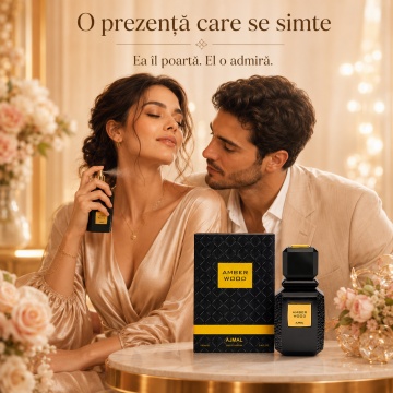 Parfum Arăbesc Ajmal Amber Wood 50 ml, Damă, edp - Img 5