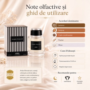 Parfum Arăbesc Ajmal Ambre Pimente 100 ml, Damă, edp - Img 9
