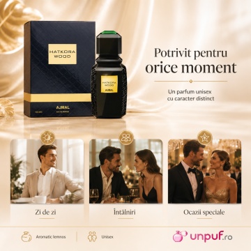 Parfum Arăbesc Ajmal Hatkora Wood 100 ml, Damă, edp - Img 6