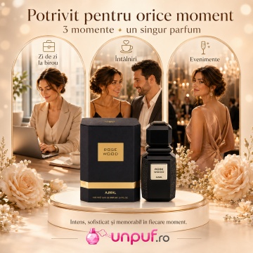 Parfum Arăbesc Ajmal Rose Wood 100 ml, Damă, edp - Img 6
