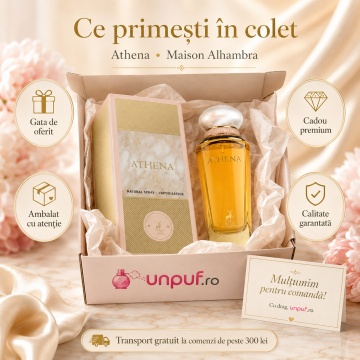 Parfum Arăbesc Alhambra Athena Maison Alhambra 100 ml, Apă de Parfum Damă, Aromă Oriental Modernă, Inspirat Goddess Burberry - Img 4