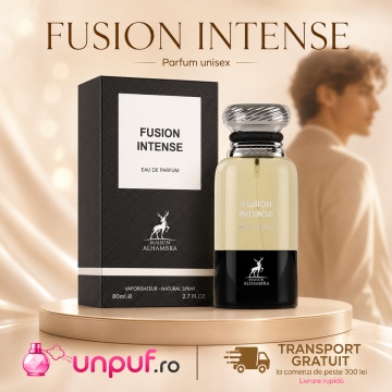 Parfum Arăbesc Alhambra Fusion Intense Maison Alhambra 80 ml, Apă de Parfum Unisex, Damă și Bărbat, Aromă Piele Oriental Lemnoasă, Inspirat Fabulous - Img 10