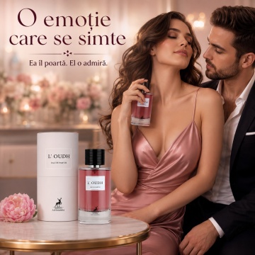 Parfum Arăbesc Alhambra L’Oudh Maison Alhambra 100 ml, Apă de Parfum Unisex, Damă și Bărbat, Aromă Oriental Oud Lemnoasă, Inspirat Oud Ispahan - Img 5