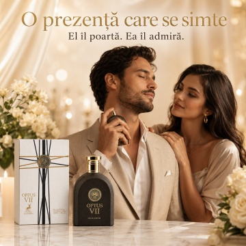 Parfum Arăbesc Alhambra Optus VII Roman Maison Alhambra 100 ml, Apă de Parfum Bărbați, Aromă Aromatic Lemnoasă, Inspirat Opus VII Amouage - Img 5