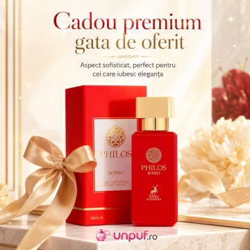 Parfum Arăbesc Alhambra Philos Rosso 30 ml, Apă de Parfum Unisex, Damă și Bărbat, Maison Alhambra, Aromă Oriental Modernă Fructată, Dulce, Florală și Ambrată cu Bergamotă, Condimente, Iasomie, Trandafir, Note Lemnoase, Cedru, Ambră, Mosc și Vanilie - Img 7