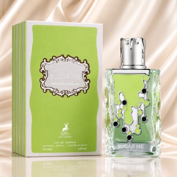 Parfum Arăbesc Alhambra Sugar Me Pistachio Chocolate Maison Alhambra 100 ml, Apă de Parfum Unisex, Damă și Bărbat, Aromă Gurmand Orientală, Inspirat Yum Pistachio Gelato