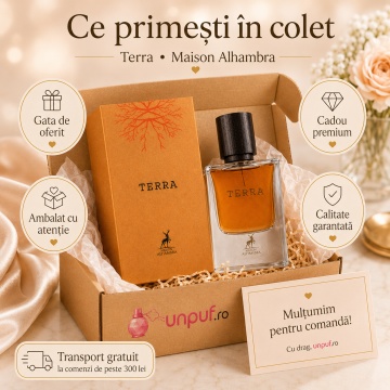 Parfum Arăbesc Alhambra Terra Maison Alhambra 50 ml, Apă de Parfum Unisex, Damă și Bărbat, Aromă Oriental Modernă Lemnoasă, Inspirat Terroni - Img 4