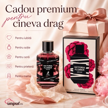 Parfum Arăbesc Alhambra Victoria Flower Orchid 100 ml, Apă de Parfum Damă, Maison Alhambra, Inspirat Flowerbomb Ruby Orchid, Aromă Floral Fructată cu Bergamotă, Fructe Delicate, Pară, Bujor, Flori Albe, Iasomie, Trandafir, Lemn Alb, Mosc și Vanilie - Img 7