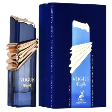 Parfum Arăbesc Alhambra Vogue Night 100 ml, Apă de Parfum Unisex, Damă și Bărbat, Maison Alhambra, Inspirat Chant d'Extase, Aromă Oriental Ambrată Dulce Marină cu Bergamotă, Condimente, Fructe Dulci, Iasomie, Lemn de Santal, Trandafir, Patchouli, Ambră, M - Img 11