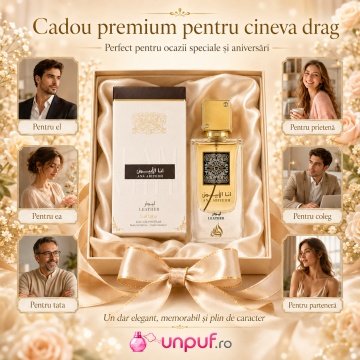 Parfum Arăbesc Ana Abiyedh Leather Lattafa 60 ml, Apă de Parfum Unisex, Damă și Bărbat, Inspirat Irish Leather Memo Paris, Aromă Pielărie Lemnos Condimentată cu Boabe de Ienupăr, Cardamom, Piper Roz, Zmeură, Ghimbir, Stânjenel, Trandafir, Ambră și Mosc Al - Img 7