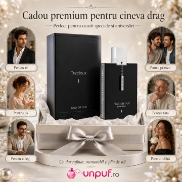 Parfum Arăbesc Armaf Club De Nuit Precieux I 55 ml, Apă de Parfum Bărbat, Aromă Aromatic Orientală Inspirată de Absolu Aventus 2023 - Img 7