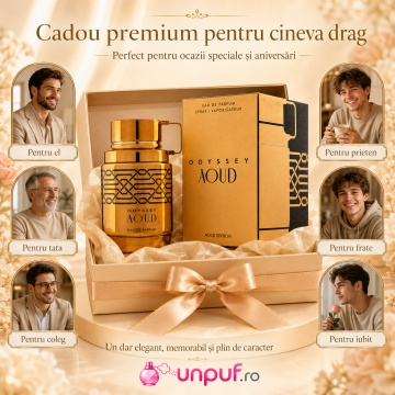 Parfum Arăbesc Armaf Odyssey Aoud 100 ml, Apă de Parfum Bărbat, Aromă Oriental Oud Lemnoasă, Intensă și Elegantă, Inspirată de Oud Of Greatness - Img 7