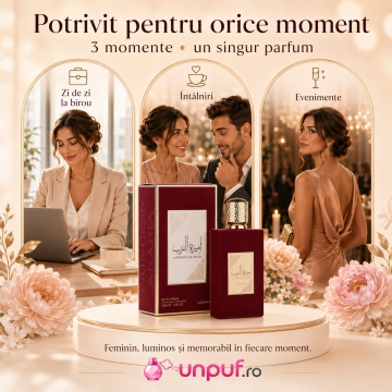 Parfum Arăbesc Asdaaf Ameerat Al Arab 100 ml, Apă de Parfum Damă, Aromă Oriental Florală cu Măr, Portocală, Struguri, Iasomie, Trandafir, Mosc Alb, Ambră și Tonka - Img 6
