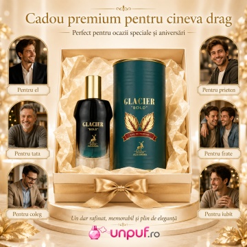 Parfum Arăbesc Bărbat Glacier Bold Maison Alhambra 100 ml, Apă de Parfum, Aromă Lemnos Aromatică Inspirată de Le Beau Le Parfum, cu Bergamotă, Ananas, Iris, Ghimbir, Nucă de Cocos, Lemn, Ambră, Boabe de Tonka, Vanilie și Lemn de Santal - Img 7