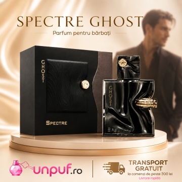 Parfum Arăbesc Bărbat Spectre Ghost French Avenue 80 ml, Apă de Parfum, Inspirat de Ani Nishane, Aromă Aromatic Orientală cu Citrice, Condimente, Note Proaspete, Flori Albe, Lavandă, Note Calde, Cedru, Ambră, Mosc și Accente Vanilate - Img 10