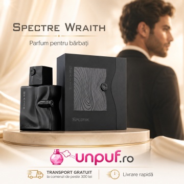 Parfum Arăbesc Bărbat Spectre Wraith French Avenue 80 ml, Apă de Parfum, Inspirat de Black Phantom By Kilian, Aromă Cald Condimentată și Lemnoasă cu Cafea, Rom, Vanilie, Paciuli, Citrice, Condimente, Ambră, Mosc și Lemn de Cedru - Img 10