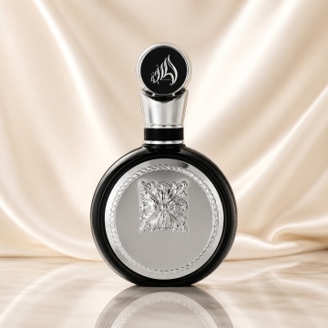 Parfum Arabesc Bărbați Fakhar Silver Lattafa, Eau de Parfum 100 ml, Fresh Aromatic Masculin - Img 2