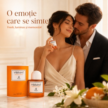 Parfum Arăbesc Emir Vibrant Orange And Neroli 100 ml, Apă de Parfum Unisex, Damă și Bărbat, Aromă Citric Florală, Inspirat Sundazed - Img 5