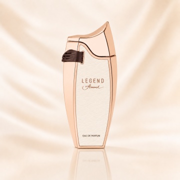 Parfum Arăbesc Emper Legend Femme 80 ml, Apă de Parfum Unisex, Damă și Bărbat, Inspirat Legend Pour Femme, Aromă Floral Fructată Feminină cu Fructe Roșii, Bergamotă, Piersică, Flori Albe, Iasomie, Trandafir, Lemn de Cedru, Mosc și Vanilie - Img 2