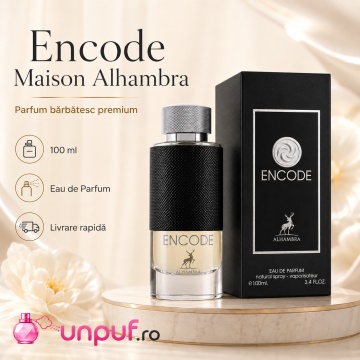Parfum Arăbesc Encode Maison Alhambra 100 ml, Apă de Parfum Bărbați, Inspirat Explorer Montblanc, Aromă Lemnos Aromatică Fresh Masculină cu Bergamotă, Piper Roz, Salvie, Vetiver, Piele, Păstăi de Cacao, Ambroxan, Lemn de Akigala și Paciuli - Img 10