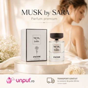Parfum Arăbesc Escent Musk By Sara Escent 100 ml, Unisex, Damă, Bărbat, edp - Img 10