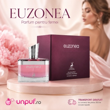 Parfum Arăbesc Euzonea Maison Alhambra 100 ml, Apă de Parfum Damă, Inspirat Euphoria Calvin Klein, Aromă Oriental Florală Ambrată cu Rodie, Persimon, Note Verzi, Violetă, Floare de Lotus, Orhidee Neagră, Frișcă, Ambră și Lemn de Mahon - Img 10