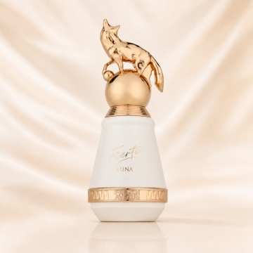 Parfum Arăbesc Fierte Luna French Avenue 80 ml, Apă de Parfum Unisex, Damă și Bărbat, Inspirat Naxos Xerjoff, Aromă Aromatic Orientală Dulce și Elegantă cu Miere, Vanilie, Lavandă, Tutun, Citrice, Scorțișoară, Flori Albe, Lemn de Cedru, Ambră și Mosc - Img 2