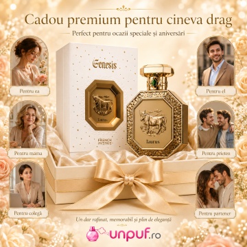 Parfum Arăbesc Genesis Taurus French Avenue 90 ml, Apă de Parfum Unisex, Damă și Bărbat, Aromă Aromatic Orientală Florală și Moscată cu Citrice, Acorduri Verzi, Note Proaspăt Condimentate, Flori Albe, Lavandă, Note Pudrate, Lemn de Cedru, Ambră, Mosc și A - Img 7