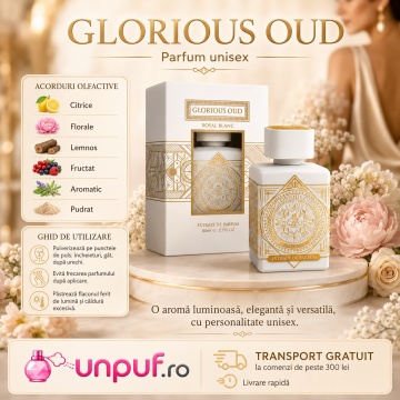 Parfum Arăbesc Glorious Oud Royal Blanc French Avenue 80 ml, Extract de Parfum Unisex, Damă și Bărbat, Inspirat Musk Therapy, Aromă Oriental Lemnoasă cu White Oud, Bergamotă, Condimente, Șofran, Trandafir, Lemn Cald, Note Rășinoase, Oud, Patchouli, Ambră - Img 9