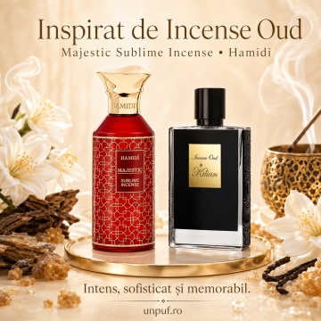 Parfum Arăbesc Hamidi Majestic Sublime Incense 85 ml, Damă, edp - Img 8