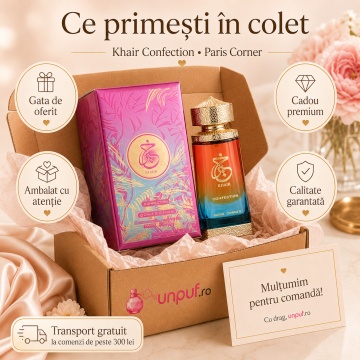Parfum Arăbesc Kaheela Platinum Paris Corner 85 ml, Apă de Parfum Bărbat, Aromă Oriental Lemnoasă, Fresh, Verde, Condimentată și Seducătoare, Inspirată de Le Beau Le Parfum - Img 4