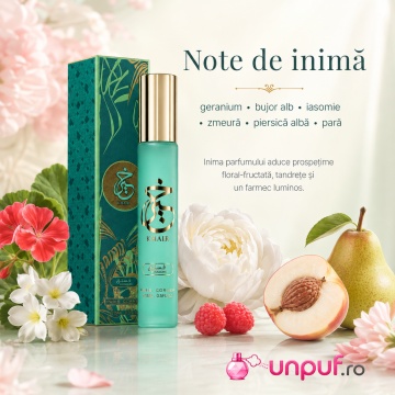 Parfum Arăbesc Khair Pistachio Paris Corner 15 ml, Apă de Parfum Unisex Damă și Bărbat, Aromă Gurmandă cu Nuci, Fistic, Bergamotă, Cardamom, Praline, Cremă, Flori Albe, Tonka, Mosc și Vanilie, Inspirată de Yum Pistachio Gelatto Kayali - Img 6
