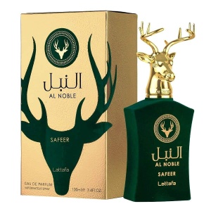 Parfum Arăbesc Lattafa Al Noble Safeer 100 ml, Apă de Parfum Unisex, Aromă Lemnos Aromatică cu Artemisia, Bergamotă, Chimen, Note Verzi, Ienupăr, Labdanum, Lemn de Guaiac, Paciuli și Tămâie - Img 11