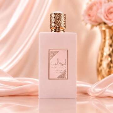 Parfum Arăbesc Lattafa Ameerat Prive Rose 100 ml, Apă de Parfum Damă, Aromă Floral Fructată cu Căpșuni, Portocală, Struguri, Trandafir, Iasomie, Mosc Alb, Chihlimbar, Tonka și Santal - Img 2