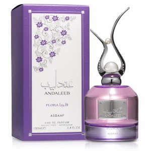 Parfum Arăbesc Lattafa Andaleeb Flora 100 ml, Apă de Parfum Damă, Aromă Floral Fructată cu Bergamotă, Pară, Portocală, Flori Albe, Iasomie, Trandafir, Mosc, Caramel, Chihlimbar și Lemn de Santal - Img 11