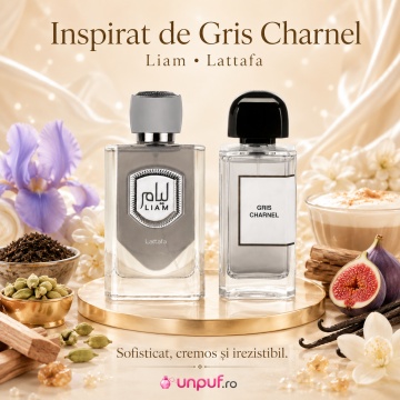 Parfum Arăbesc Lattafa Liam Grey 100 ml, Apă de Parfum Bărbat, Aromă Sofisticată cu Cardamom, Ceai Negru, Smochin, Vanilie și Santal - Img 8