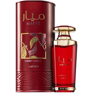 Parfum Arabesc Lattafa Mayar Cherry Intense EDP 100 ml Damă, Aromă Dulce Intensă cu Cireșe, Căpșuni, Cacao, Vanilie - Img 11