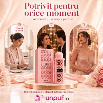 Parfum Arăbesc Lattafa Now Women EDP 100 ml Damă, Inspirat Her Elixir, Aromă Floral Lemnoasă cu Portocală, Fructe Roșii, Iasomie, Crin de Vale, Marshmallow, Mosc, Mușchi și Vanilie - Img 6