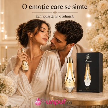 Parfum Arăbesc Lattafa Pride Gharam 100 ml, Apă de Parfum Unisex, Aromă Oriental Florală cu Pară, Ananas, Iasomie, Gardenie și Praline - Img 7