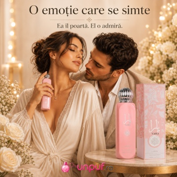Parfum Arăbesc Lattafa Yara All Over Spray 150 ml, Spray Parfumat Damă pentru Corp și Păr, Aromă Fresh Florală cu Heliotrop, Orhidee, Mandarină, Mosc, Santal, Vanilie și Fructe Tropicale - Img 7
