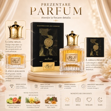 Parfum Arăbesc Liwan Ard Al Zaafaran 100 ml, Apă de Parfum Unisex Damă și Bărbat, Aromă Oriental Arăbească Inspirată de Imperial Valley - Img 3